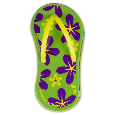 Floral Green Flip Flop Mint Tin