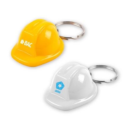 Hard Hat Mini Helmet Keychain