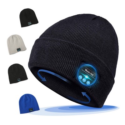 2 In 1 Bluetooth Music Knit Hat