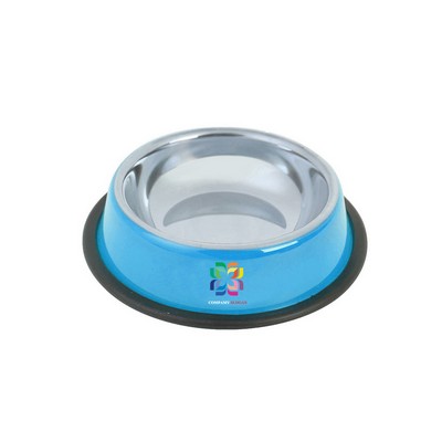 Color Painting Stainless Steel Pet Bowl