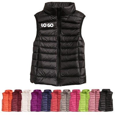 Women Packable Puffer Vest