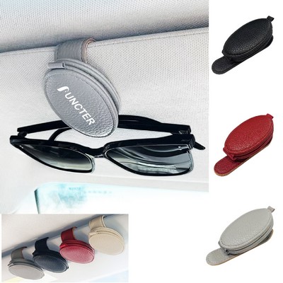 Magnetic Clips for Glasses Sunglasses Holder for Car Visor Oval Holder