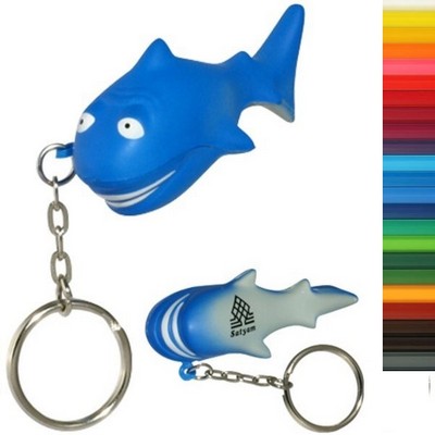 Shark Stress Reliever Key Chain