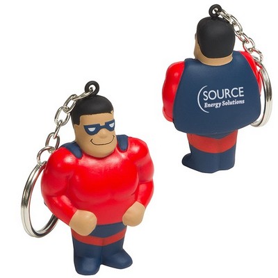 Super Hero Stress Reliever Key Chain