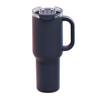 Asobu® 22 Oz. Duplex Travel Mug w/12 Oz. Detachable Can Cooler or Storage Compartment