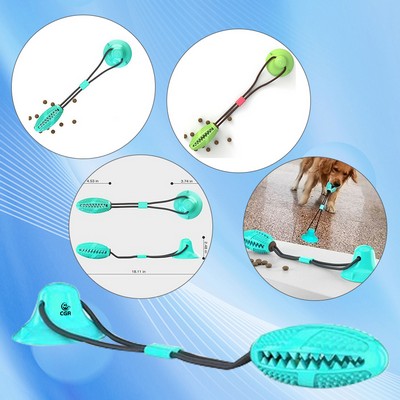 Interactive Suction Cup Dog Chew Toy