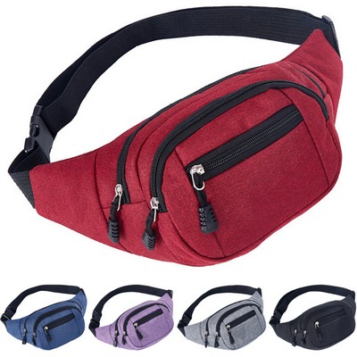 Canvas Fanny Pack - Stylish Waist Bag for Everyday Essentials