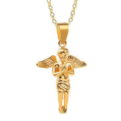 Heavenly Elegance: Angel Necklace for Graceful Adornments