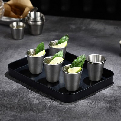 Eco-Friendly 50ML Stainless Steel Shot Glasses