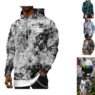 Unisex 3D Graphic Hooded Sweatshirt