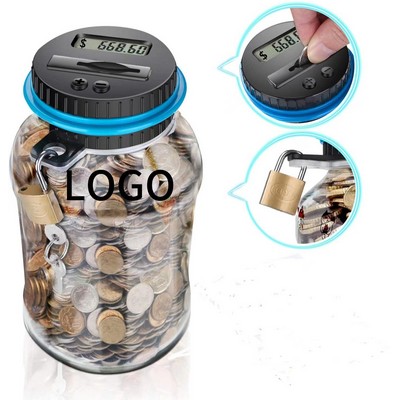 Automatic Counting Piggy Bank Digital Coin Box