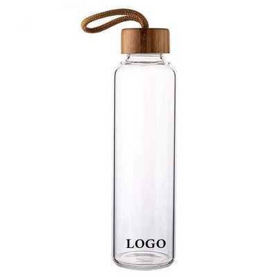 16 Oz. Transparent Glass Bottle