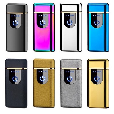 "Rechargeable USB Arc Lighter - Stylish and Flameless Ignition"