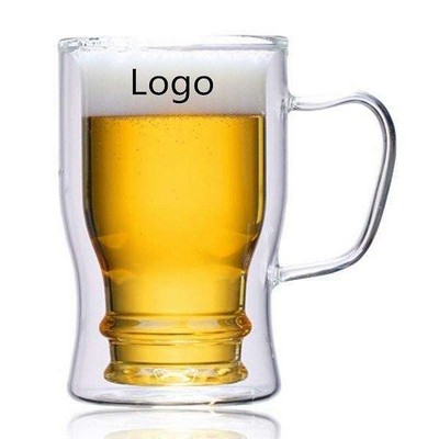 Beer Mug w/Insulated Double-Walled Design