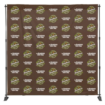 8ft X 8ft Step & Repeat Fabric Banner