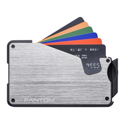 Fantom S Wallet, Slim, Titanium