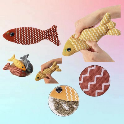 Catnip Fish Toy