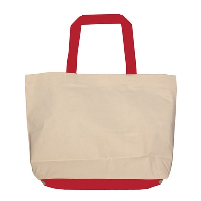 Canvas Jumbo Fancy Tote