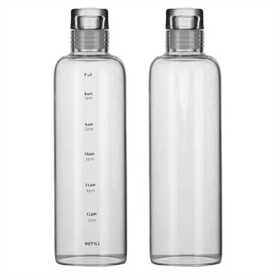 17Oz Glass Water Bottle