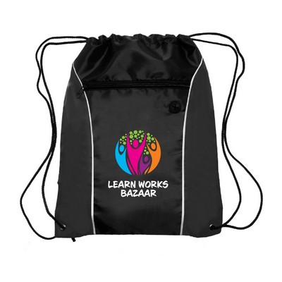 Color Flash Drawstring Backpack (Full Color Imprint)