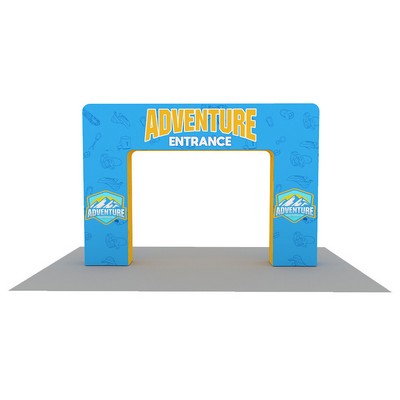 16ft Wallbox Arch Fabric Display