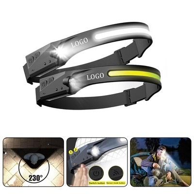 LED Headlamp Flashlight