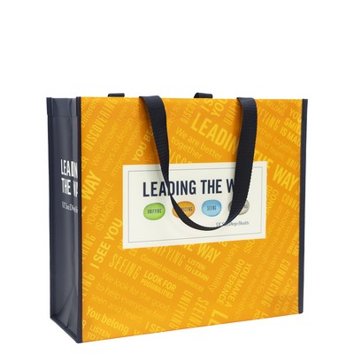 Premium Grade 135g Laminated Non-Woven PP Tote Bag 16"x14"x6"