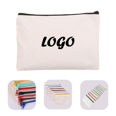 Multipurpose Canvas Cosmetic Bag