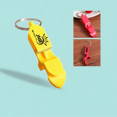 Keychain Shotgun Tool with Built-in Bottle Opener - 4 Functions