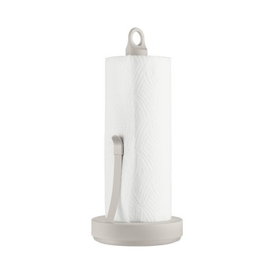 blomus Loop Moonbeam White Modern Paper Towel Holder