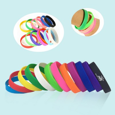 Rubber Silicone Wristband for Teen