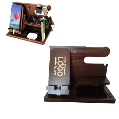 Wood Phone Docking Station