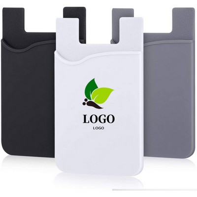 Ultra-Slim Adhesive Wallet Credit Card Holder