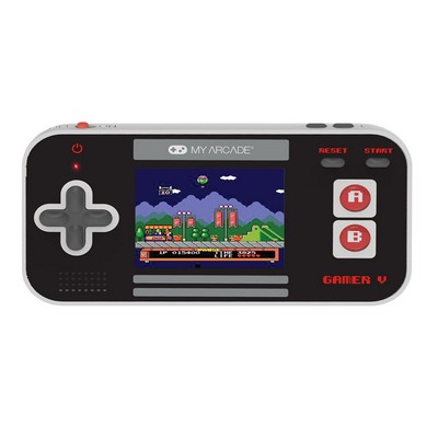 My Arcade Gamer V Classic Handheld Black/Gray/Red Gaming System