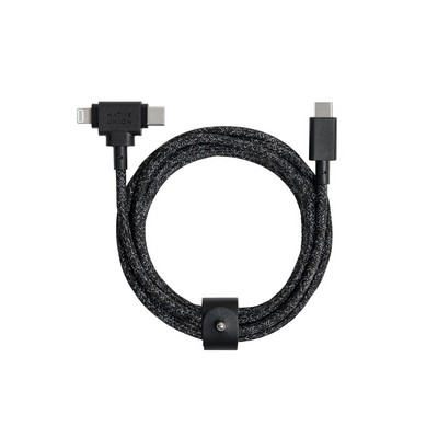 Native Union Belt Cable w/Duo USB-C to Lightning & USB-C Cosmos