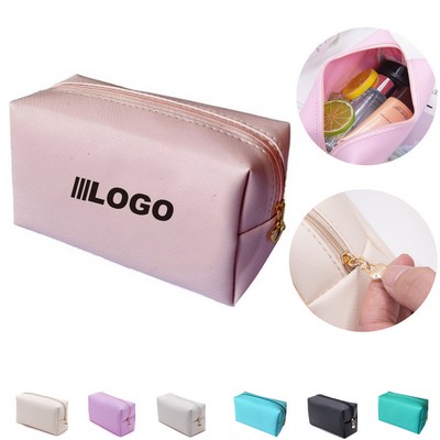 Pu Portable Makeup Bag