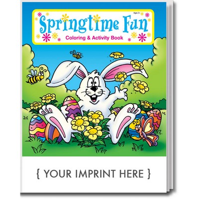 Springtime Fun Coloring Book Fun Pack