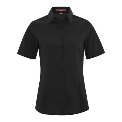 Coal Harbour® Ladies' Everyday Short Sleeve Woven Shirt