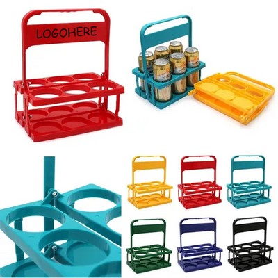 Foldable Plastic Beverage Carrier