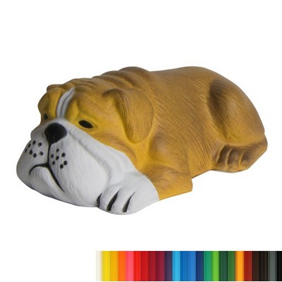 Foam Dog Lying Down Shaped Stress Reliever