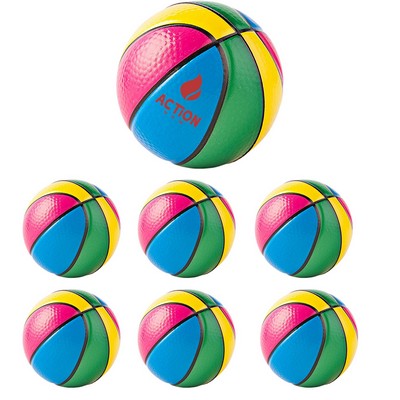 7-Inch Kids Rubber Mini Basketball