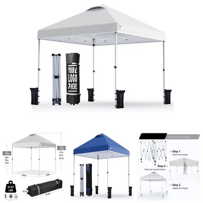 10x10 Pop Up Canopy Tent with Sandbags