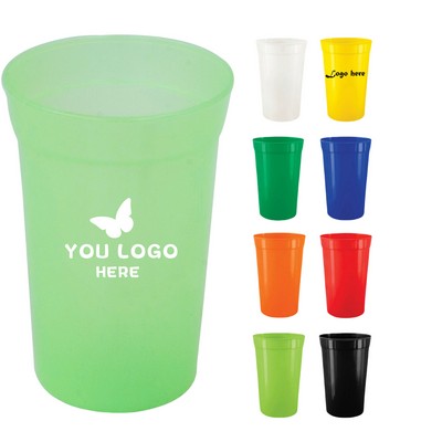 9oz Stadium Reusable Plastic Party Cups MOQ50