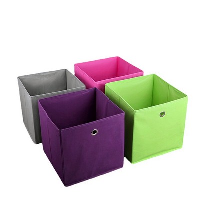 Foldable Non-Woven Storage Box without Lid