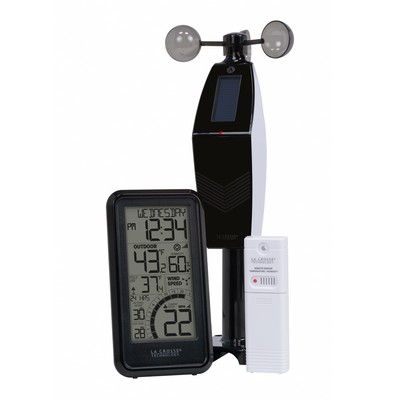 La Crosse® Professional Wind Speed Weather Station w/B&W Display