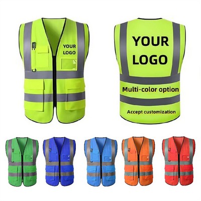 High Visibility Reflective Safety Vest