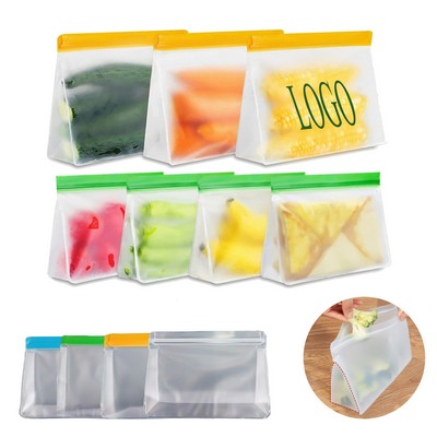 Frosted Peva Food Storage Bag