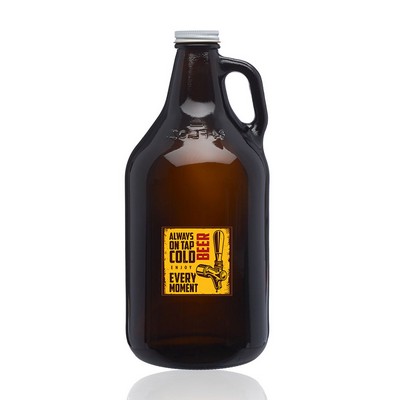 Amber Glass Beer Growlers 64 oz