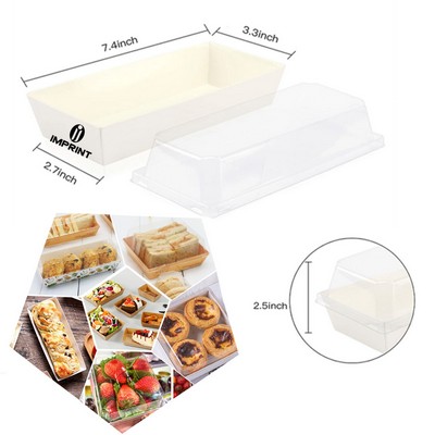 Charcuterie Boxes With Clear Lids