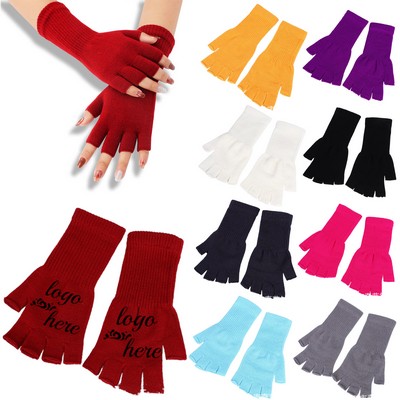 Long Fingerless Gloves